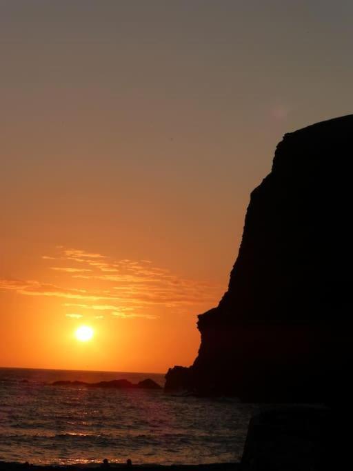 Kallowen Cottage At Crackington Haven, Near Bude And Boscastle, Cornwall Kültér fotó