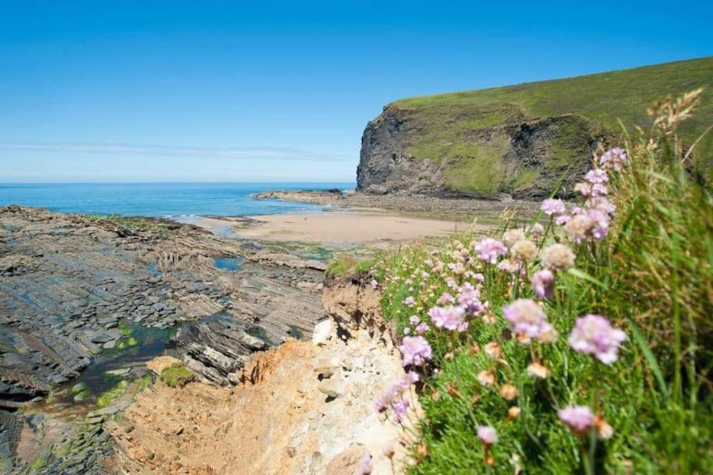 Kallowen Cottage At Crackington Haven, Near Bude And Boscastle, Cornwall Kültér fotó