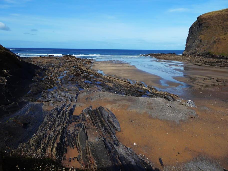 Kallowen Cottage At Crackington Haven, Near Bude And Boscastle, Cornwall Kültér fotó
